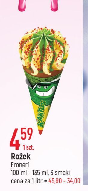 E.Leclerc Rożek cytrynowo-truskawkowy nestle kaktus oferta