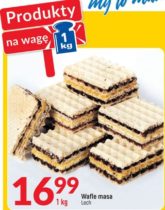 E.Leclerc Wafle masa lech ciastka oferta