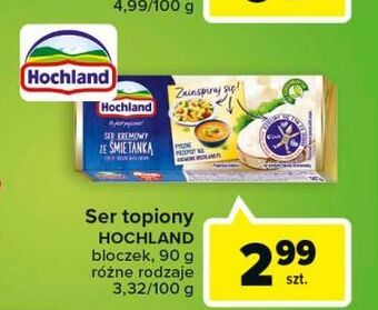 Carrefour Ser kremowy śmietankowy hochland oferta