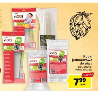 Carrefour Kubki papierowe 250 ml vigo! oferta