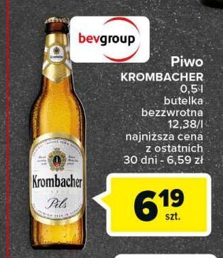 Carrefour Piwo krombacher pils oferta