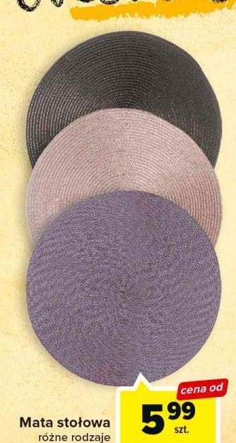 Carrefour Mata stołowa oferta