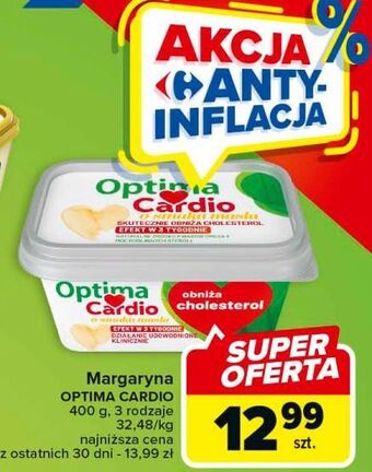 Carrefour Margaryna optima cardio oferta