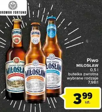 Carrefour Piwo miłosław bezalkoholowe ipa oferta