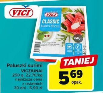 Carrefour Paluszki surimi vici oferta