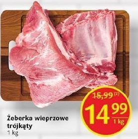 Delikatesy Centrum Żeberka wieprzowe trójkąty kg oferta