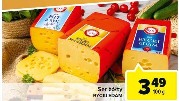 Carrefour Ser rycki maasdam ryki oferta