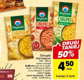 Carrefour Chrupki zielona cebulka przysnacki oferta