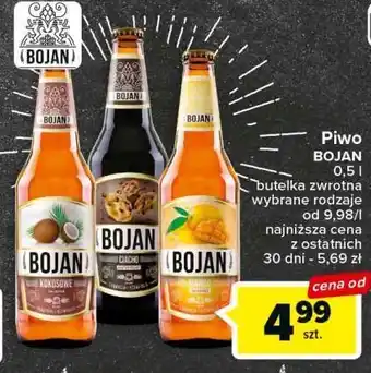 Carrefour Piwo bojan kokosowe oferta