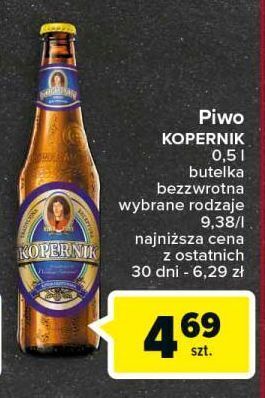 Carrefour Piwo kopernik pils chmielowy oferta