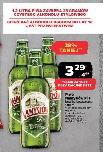 Netto Piwo namysłów pils oferta