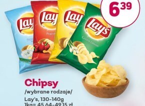 Społem Lay's chipsy ziemniaczane solone 140 g oferta