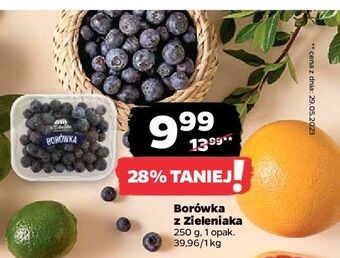 Netto Borówka z zieleniaka netto oferta