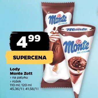 Netto Lód zott monte oferta