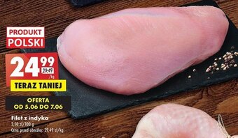 Biedronka Filet z indyka 1kg oferta