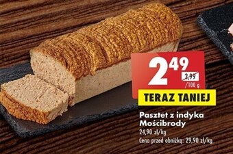 Biedronka Pasztet z indyka Mościbrody 100g oferta