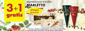 Biedronka WSZYSTKIE LODY W ROŻKU MARLETTO oferta