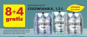 Biedronka WSZYSTKIE WODY CISOWIANKA, 1,5 L oferta