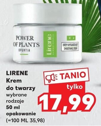 Kaufland LIRENE Krem do twarzy 50 ml oferta