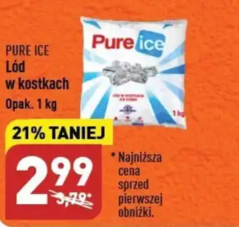 ALDI PURE ICE Lód w kostkach 1kg oferta