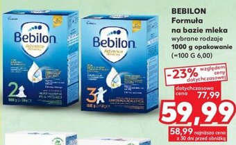 Kaufland Bebilon Formuła na bazie mleka 1000g oferta