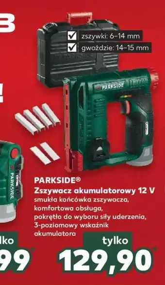 Kaufland PARKSIDEⓇ Zszywacz akumulatorowy 12 V smukła końcówka zszywacza, oferta