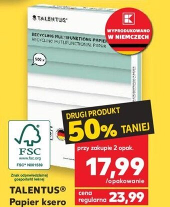 Kaufland TALENTUS Papier ksero oferta