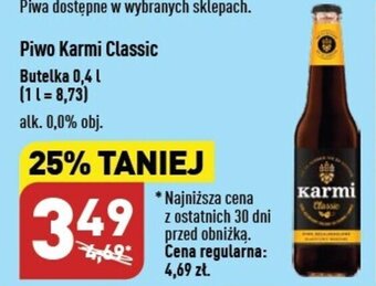 Piwo Karmi Classic 0,4l
