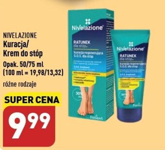 ALDI NIVELAZIONE Kuracja/ Krem do stóp 50/75 ml oferta
