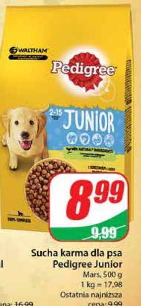 Dino Karma junior z kurczakiem pedigree oferta