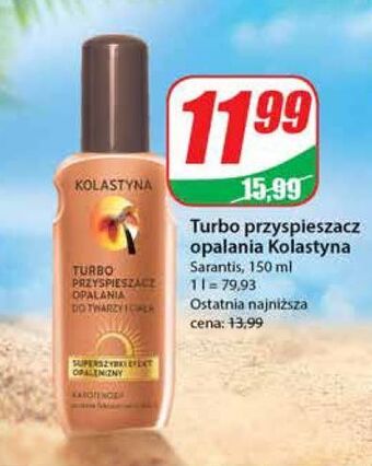 Dino Przyspieszacz opalania turbo kolastyna protect beauty oferta