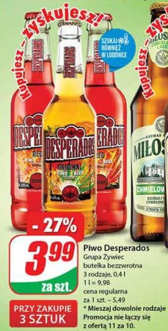 Dino Piwo desperados red oferta