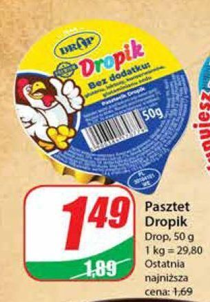 Dino Pasztet dropik drop oferta