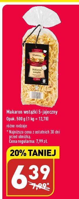 ALDI Makaron 5-jajeczny wstążki oferta