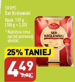 ALDI SIERPC Ser żółty królewski plastry oferta