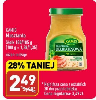 ALDI Musztarda delikatesowa kamis oferta