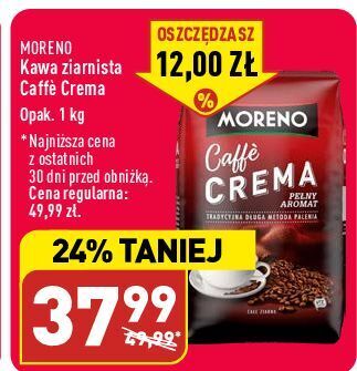 ALDI Kawa moreno caffe crema oferta