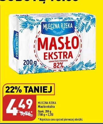 ALDI Masło ekstra mleczna rzeka oferta