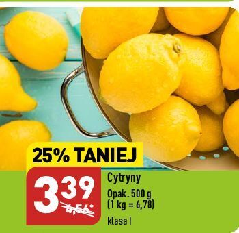 ALDI Cytryny Opak.500g oferta