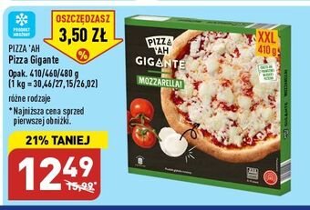 ALDI Pizza gigante mozzarella pizza'ah oferta