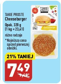 ALDI Cheeseburger drobiowy takie proste oferta