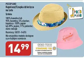 ALDI Kapelusz pocopiano oferta