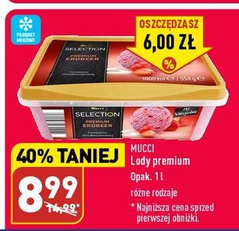 ALDI Lody truskawkowe mucci oferta