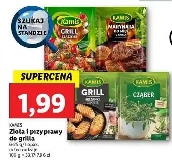 Lidl Przyprawa grill grzanki złociste kamis grill oferta