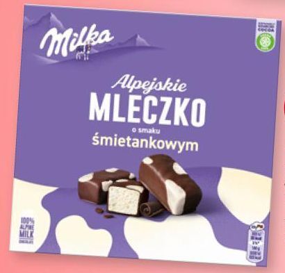 Żabka Bombonierka alpejskie mleczko milka 330g oferta