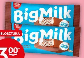 Żabka Lody algida big milk oferta