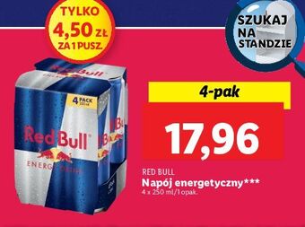 Napój energetyczny red bull