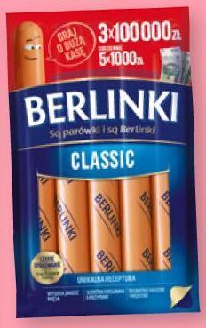 Żabka Parówki berlinki 250g oferta