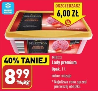 ALDI MUCCI Lody premium 1l oferta