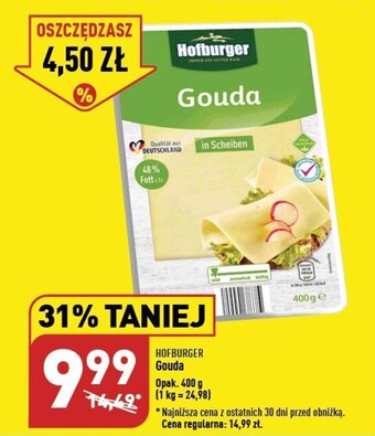 ALDI Hofburger Gouda 400g oferta